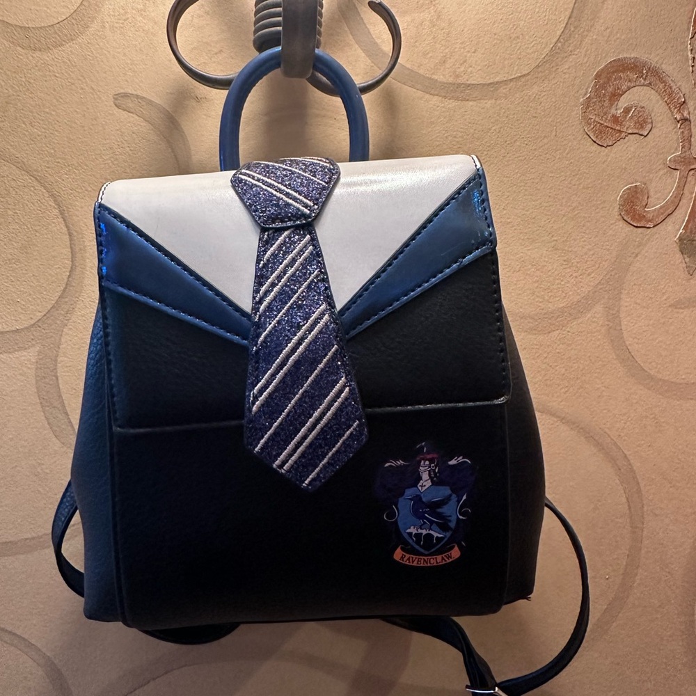 Ravenclaw Themed Backpack - Blue and Black